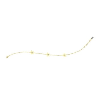 Bracciale Stelle Gialle Argento