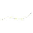 Bracciale Stelle Gialle Argento