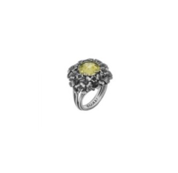 Anello Quadrifoglio con gemma misura 14