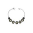 Bracciale Meteorite con Gemma gialla