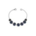 Bracciale Meteorite con Gemma blu