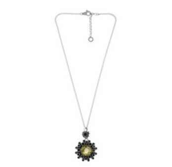 Collana Meteorite con Gemma gialla  misura 60