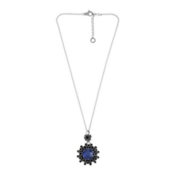 Collana Meteorite con Gemma blu  misura 60