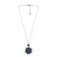 Collana Meteorite con Gemma blu  misura 60