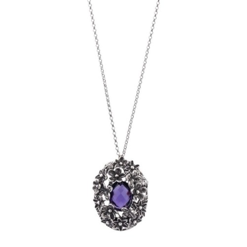 Collana Primavera Ametista Idrotermale
