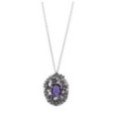 Collana Primavera Ametista Idrotermale
