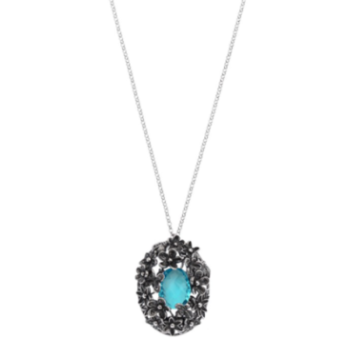 Collana Primavera Acquamarina Idrotermale