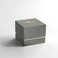 Eternal anello in oro bianco 18KT con smeraldo e diamanti