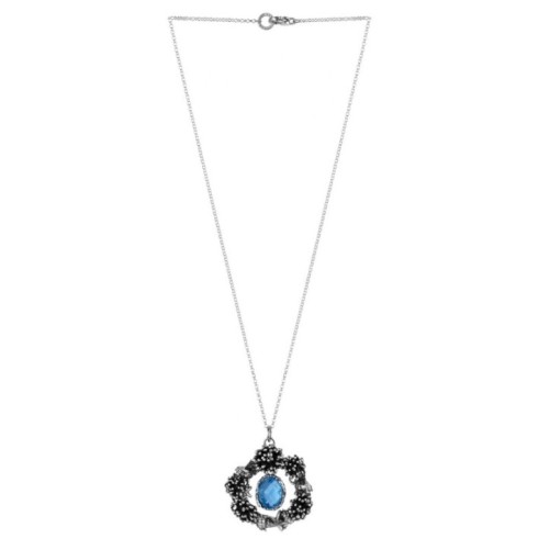 Collana Mare Gemma Acquamarina Idrotermale