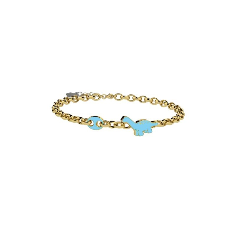 Bracciale con Brachiosaurus in Argento 925