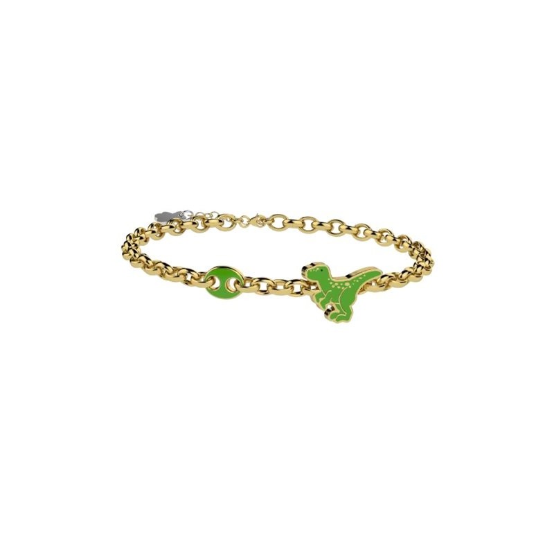 Bracciale con T-Rex in Argento 925