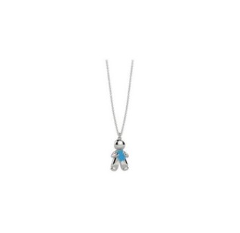 pendente Tato's Baby Nanan Bijou in Argento - Orsetto Azzurro