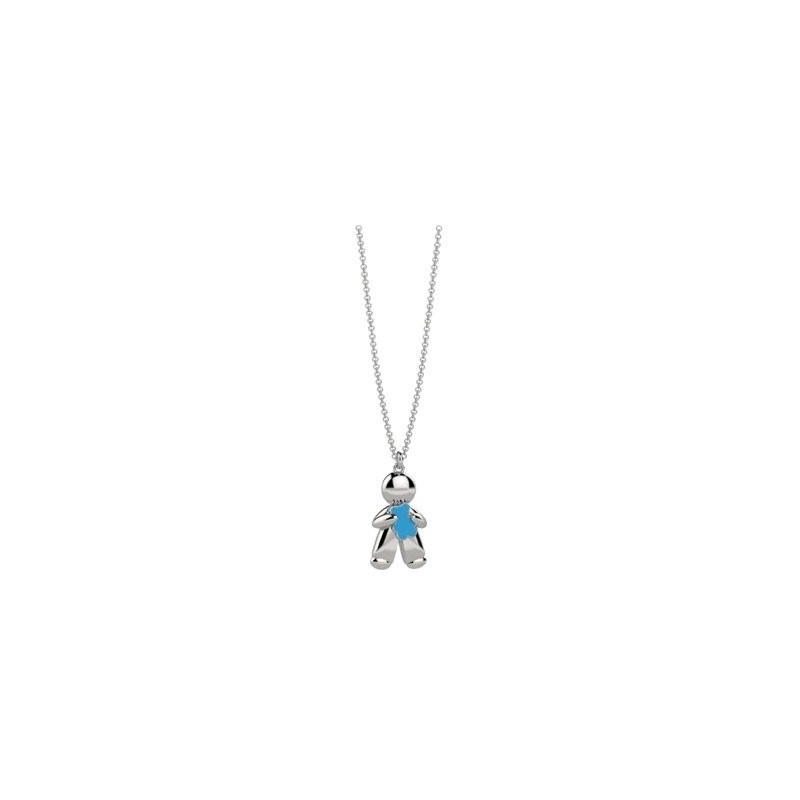 pendente Tato's Baby Nanan Bijou in Argento - Orsetto Azzurro