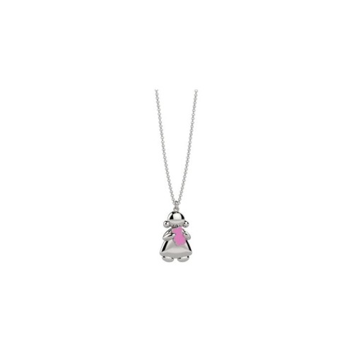 pendente Tato's Baby Nanan Bijou in Argento - Orsetto Rosa