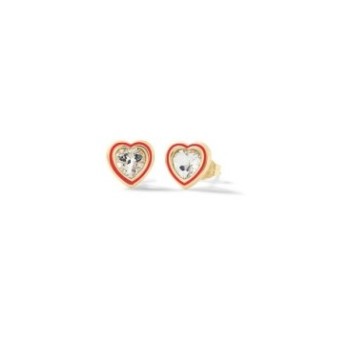 Orecchini Cuore Brillante