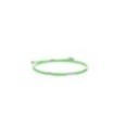 Bracciale Cordino e Argento verde