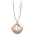 Pendente Ag 925 Con Bolas Rosa In Metallo - Orso