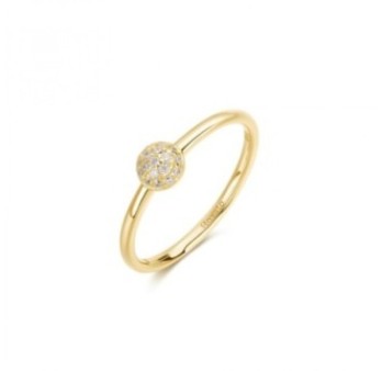 Anello placcatura oro gialla misura 12