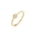 Anello placcatura oro gialla misura 12