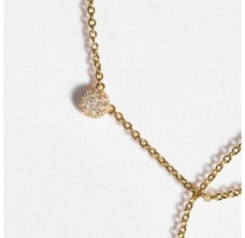 Collana corta oro