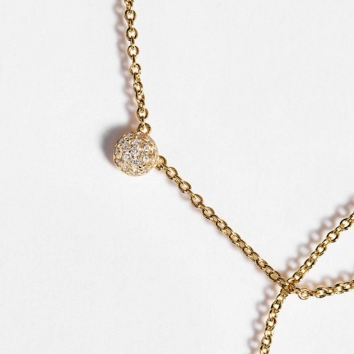 Collana corta oro