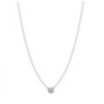 Collana corta zirconi bianchi
