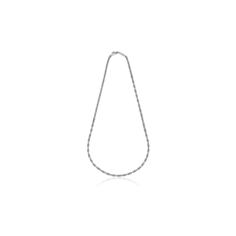 Collana in argento catena bizantina