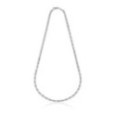 Collana in argento catena bizantina