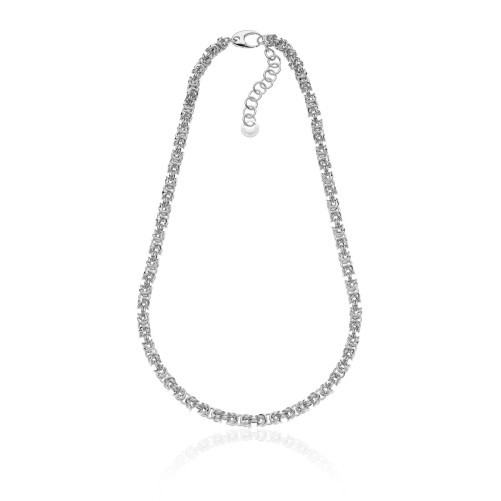 Collana in argento bizantina