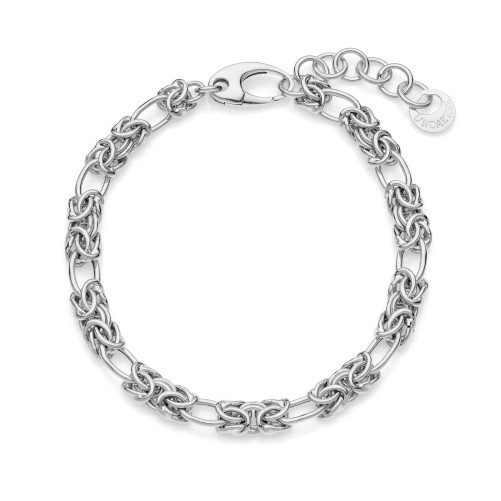 Bracciale in argento bizantina