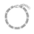 Bracciale in argento bizantina