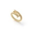 Anello chiodo dorato