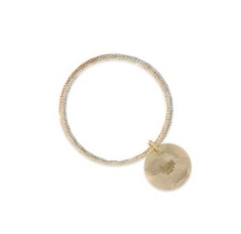 Bracciale in bronzo tre colori