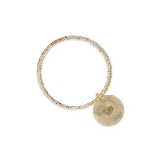 Bracciale in bronzo tre colori