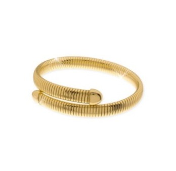 Bracciale dorato contrarié Tubogas