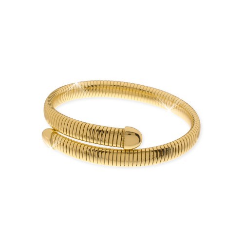 Bracciale dorato contrarié Tubogas