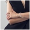 Bracciale chiodo argentato