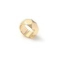 Anello dorato a fascia