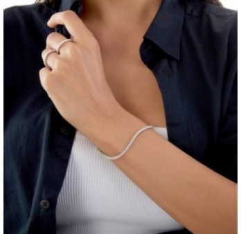 Bracciale Tennis in argento