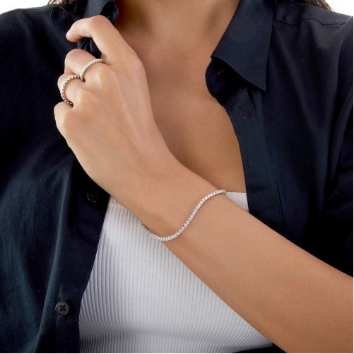 Bracciale Tennis in argento
