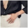 Bracciale tennis fucsia