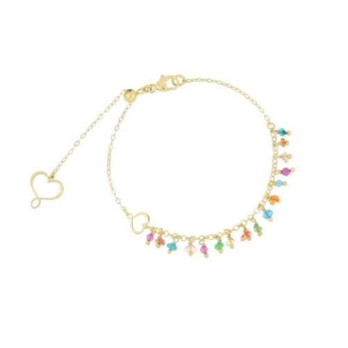 BRACCIALE FRANGE MULTICOLOR