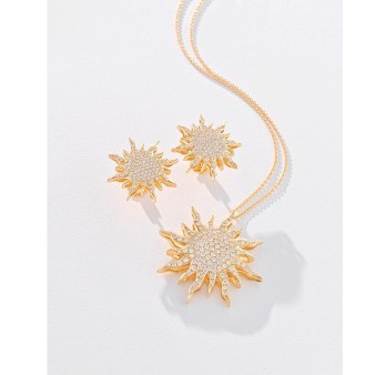 Pendente Sunsation NARDELLI con diamanti in oro giallo
