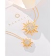Pendente Sunsation NARDELLI con diamanti in oro giallo Pendente Sunsation NARDELLI con diamanti in oro giallo